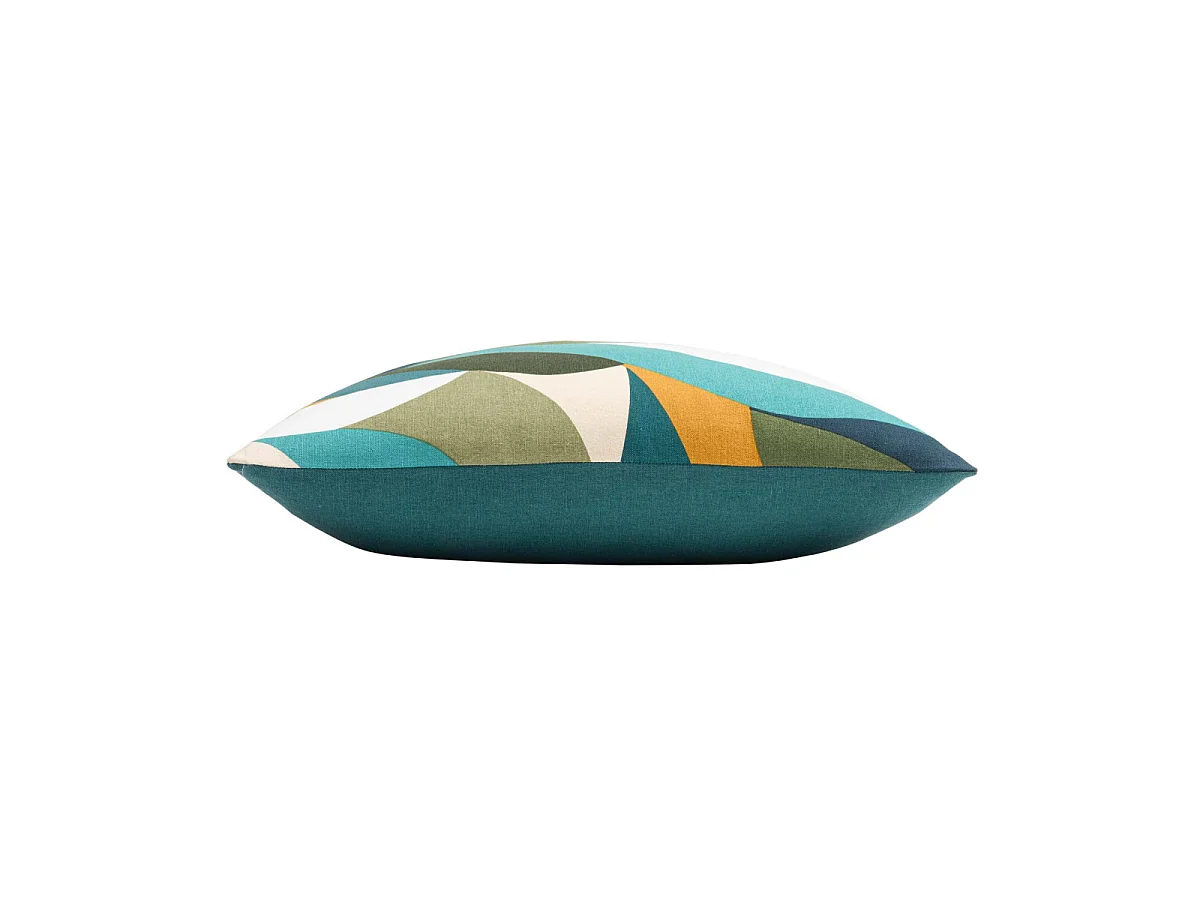 Coussin Déco Imprimé "Swan" 50x50cm Multicolore