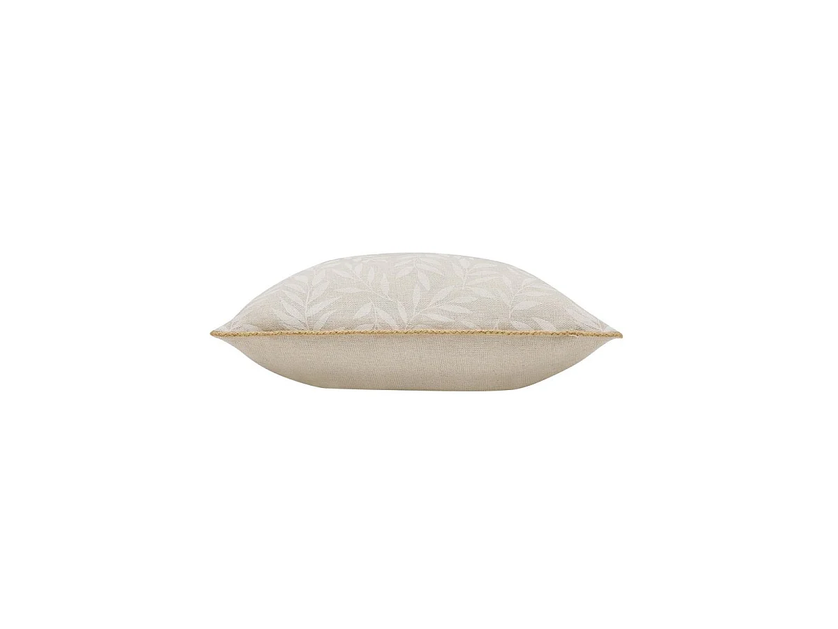 Coussin Déco Imprimé "Naya" 45x45cm Naturel