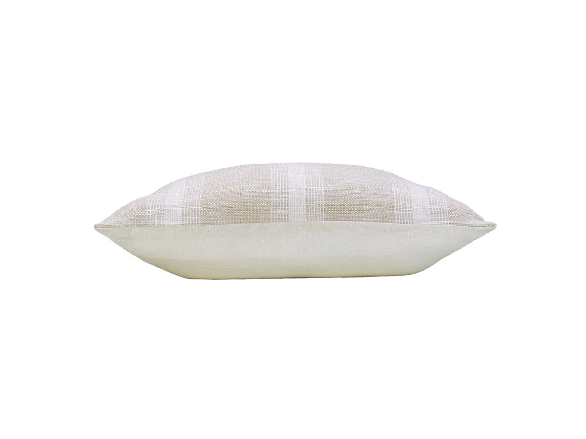 Coussin Déco Tissé "Island" 60x60cm Beige