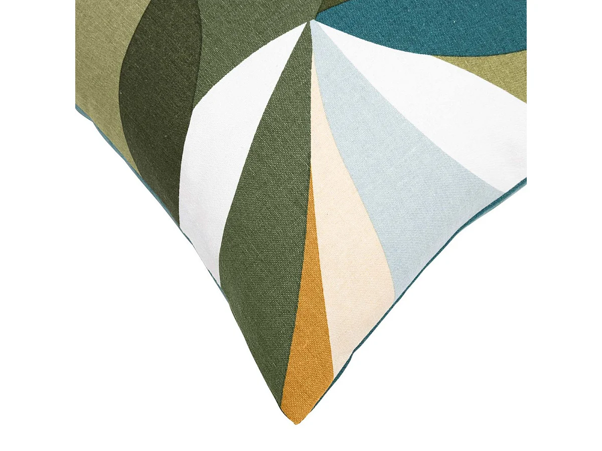 Coussin Déco Imprimé "Swan" 40x60cm Multicolore