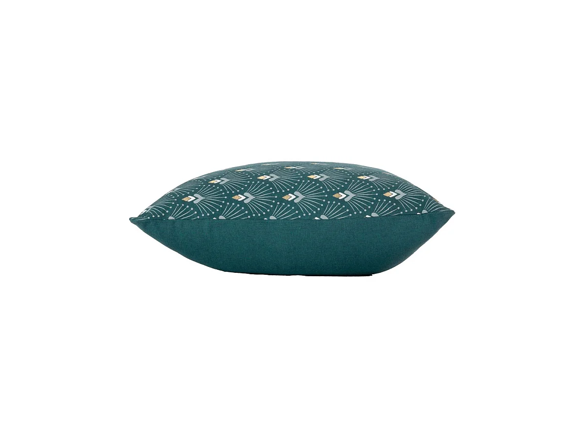 Coussin Déco Imprimé "Alden" 45x45cm Vert