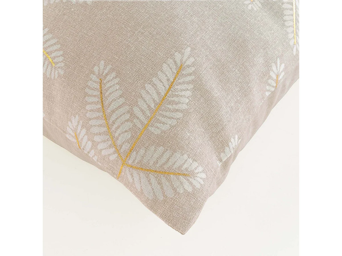 Coussin Déco à Motifs "Altea" 50x50cm Naturel