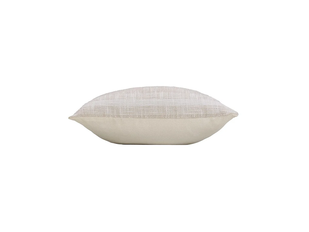 Coussin Déco Tissé "Island" 45x45cm Beige