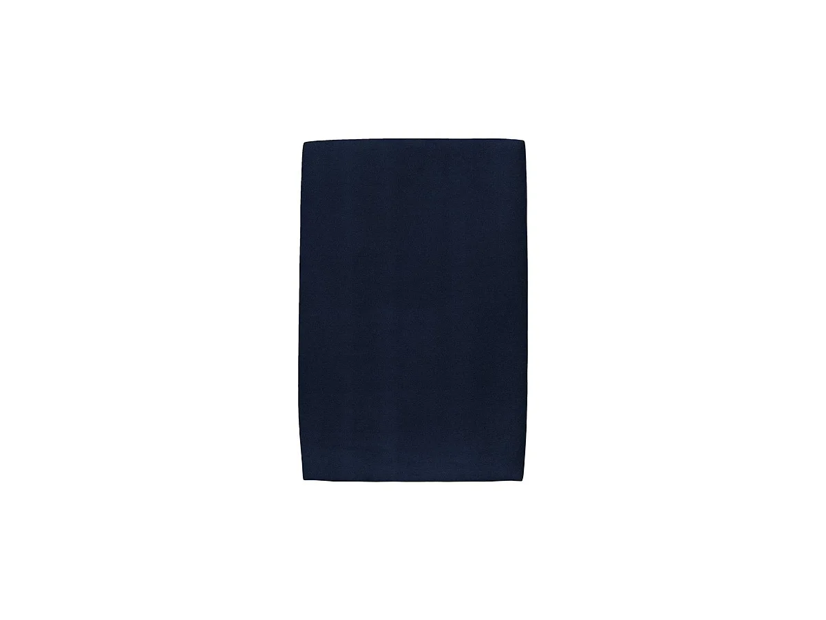 Lit 90x200cm avec tête de lit tapissier velours et sommier kit Bleu - Hauteur totale : 29cm