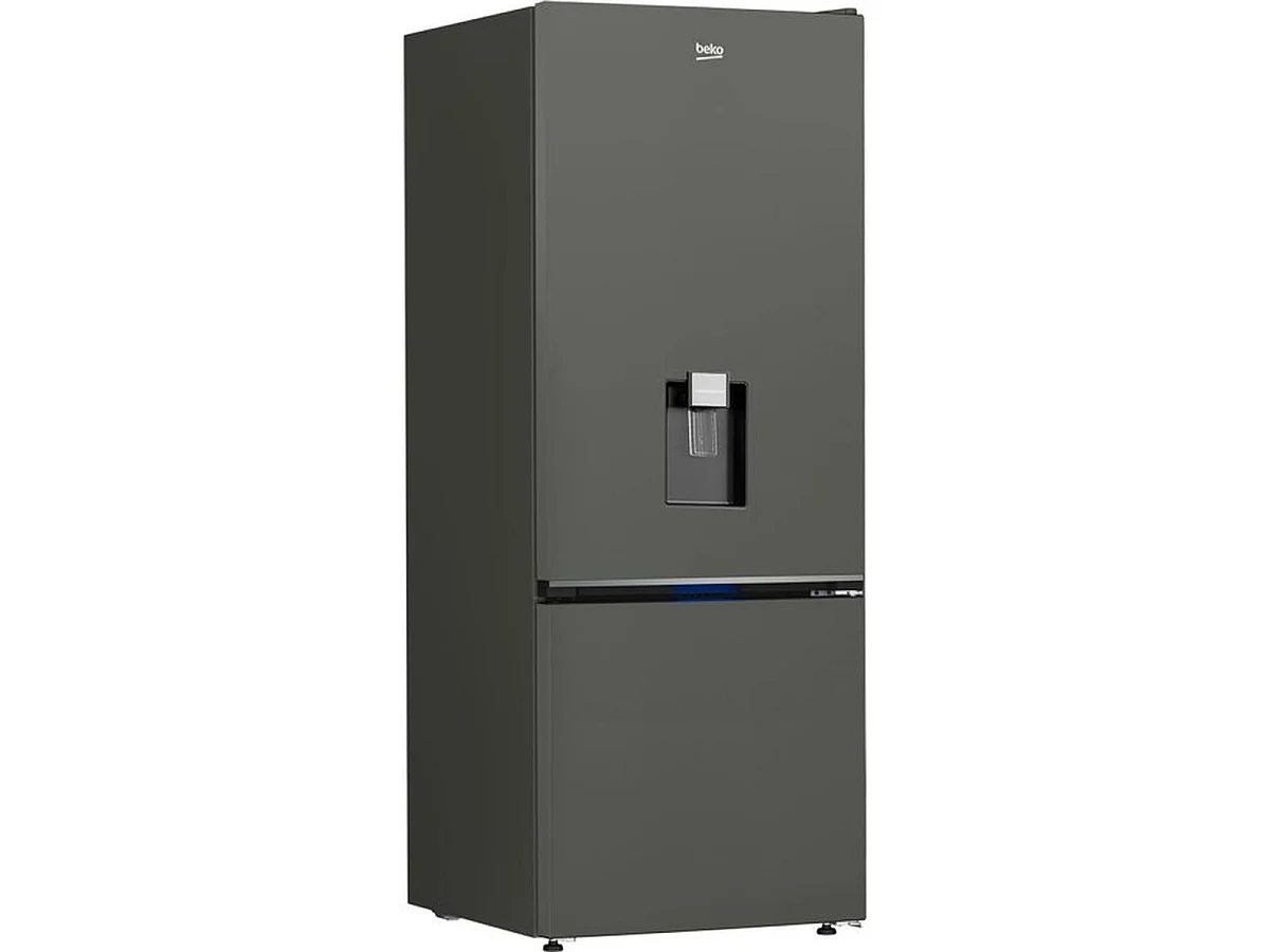 BEKO B1RCNE534DG Réfrigérateur combiné pose libre 475 L Gris Manhattan