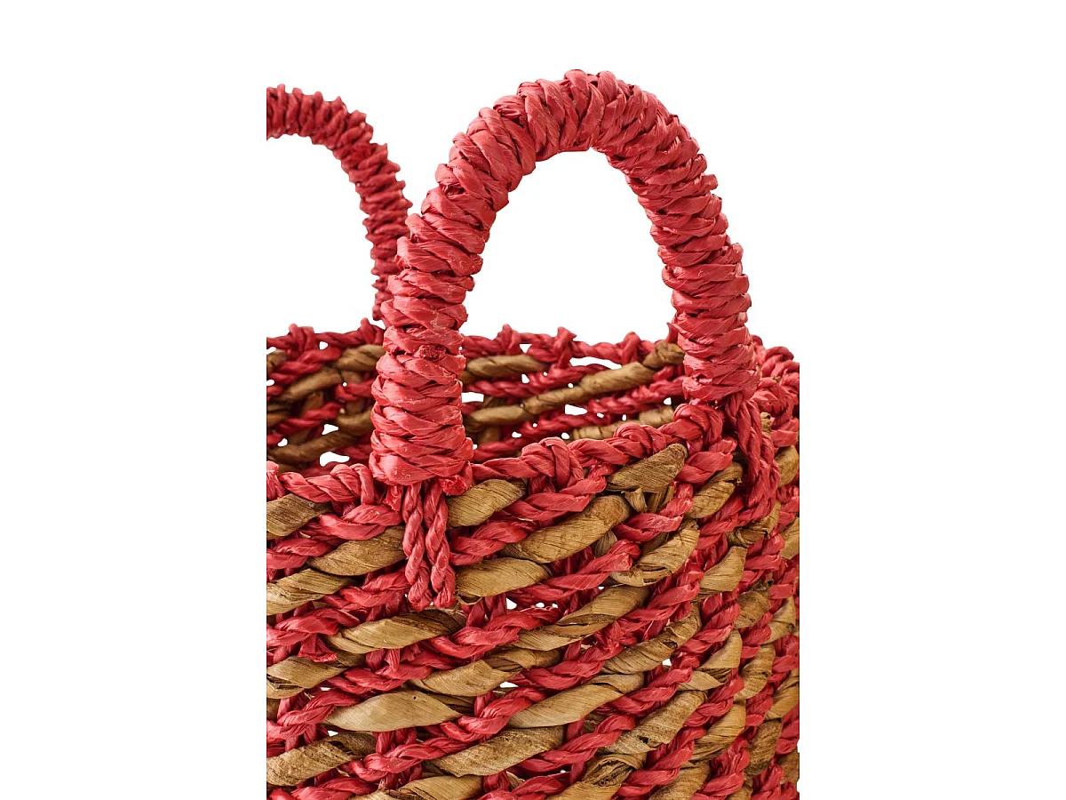 Lot de 3 Paniers de Rangement "Sammy" 48cm Multicolore