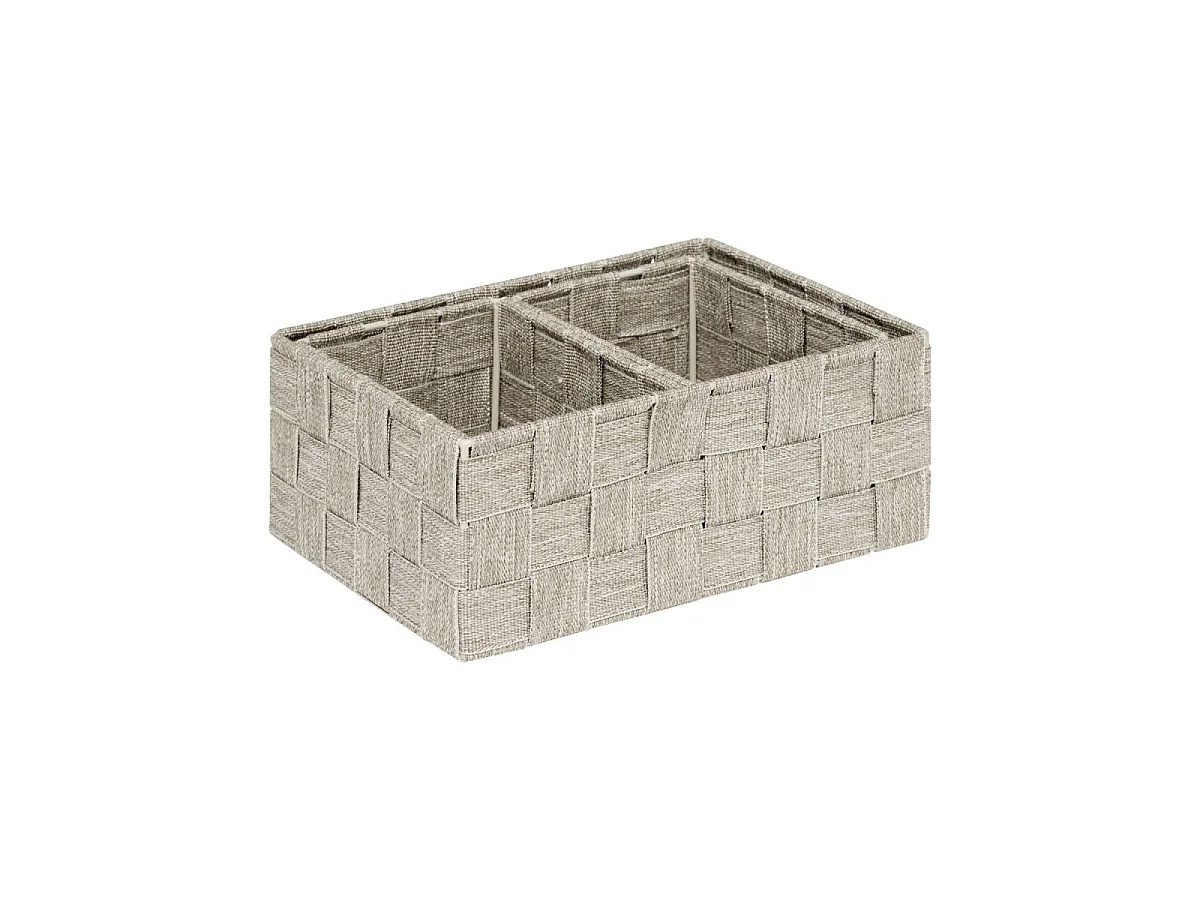 Lot de 3 Paniers de Rangement "Lise" 22cm Beige