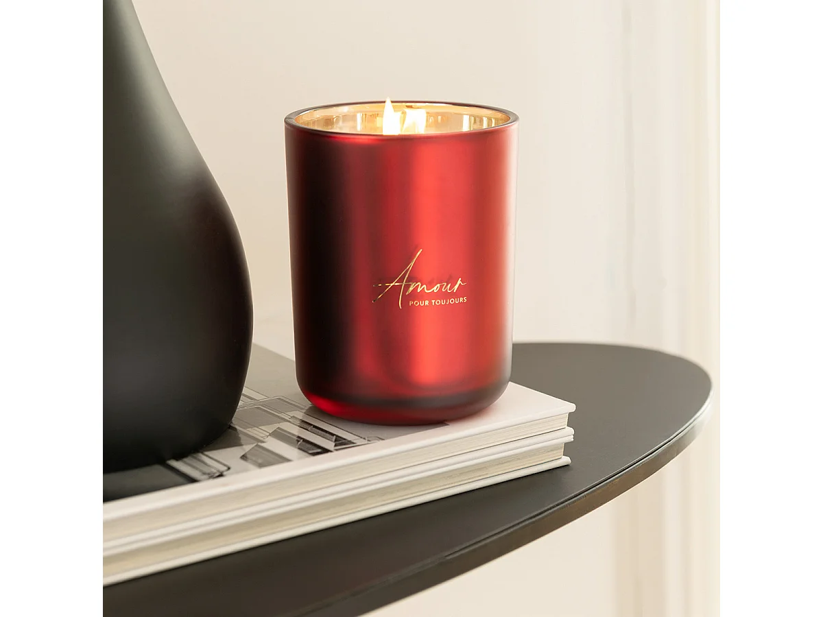 Bougie Parfumée "Cloe" 14cm Mimosa & Rose