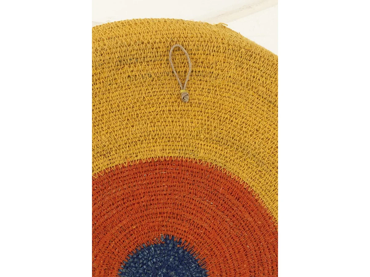 Lot de 3 Plateaux Déco "African" 50cm Multicolore
