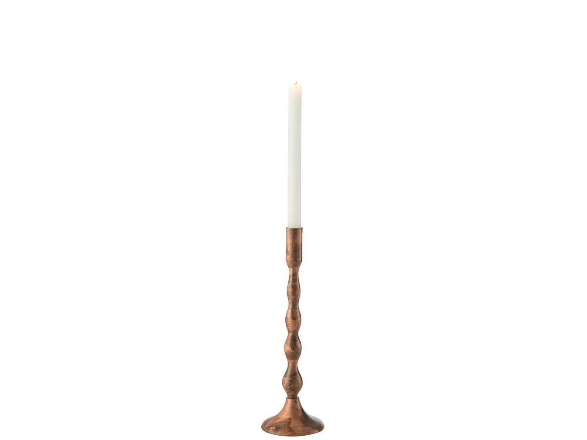 Chandelier Déco en Métal "Sha" 33cm Cuivre
