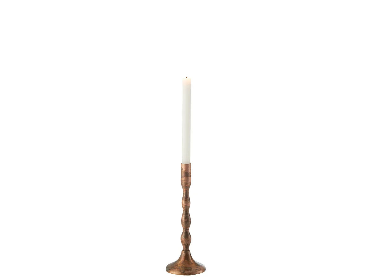Chandelier Déco en Métal "Sha" 27cm Cuivre
