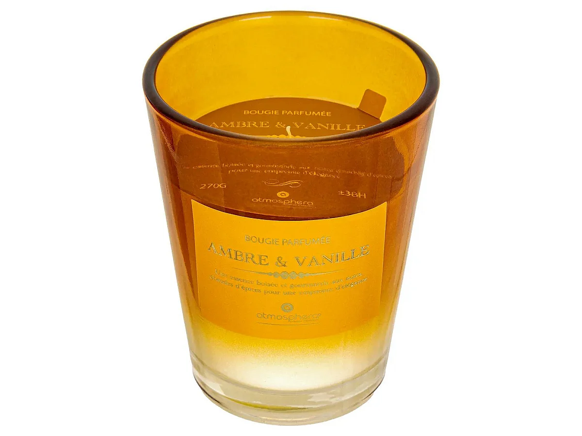 Bougie Parfumée "Alma" 270g Vanille & Ambre