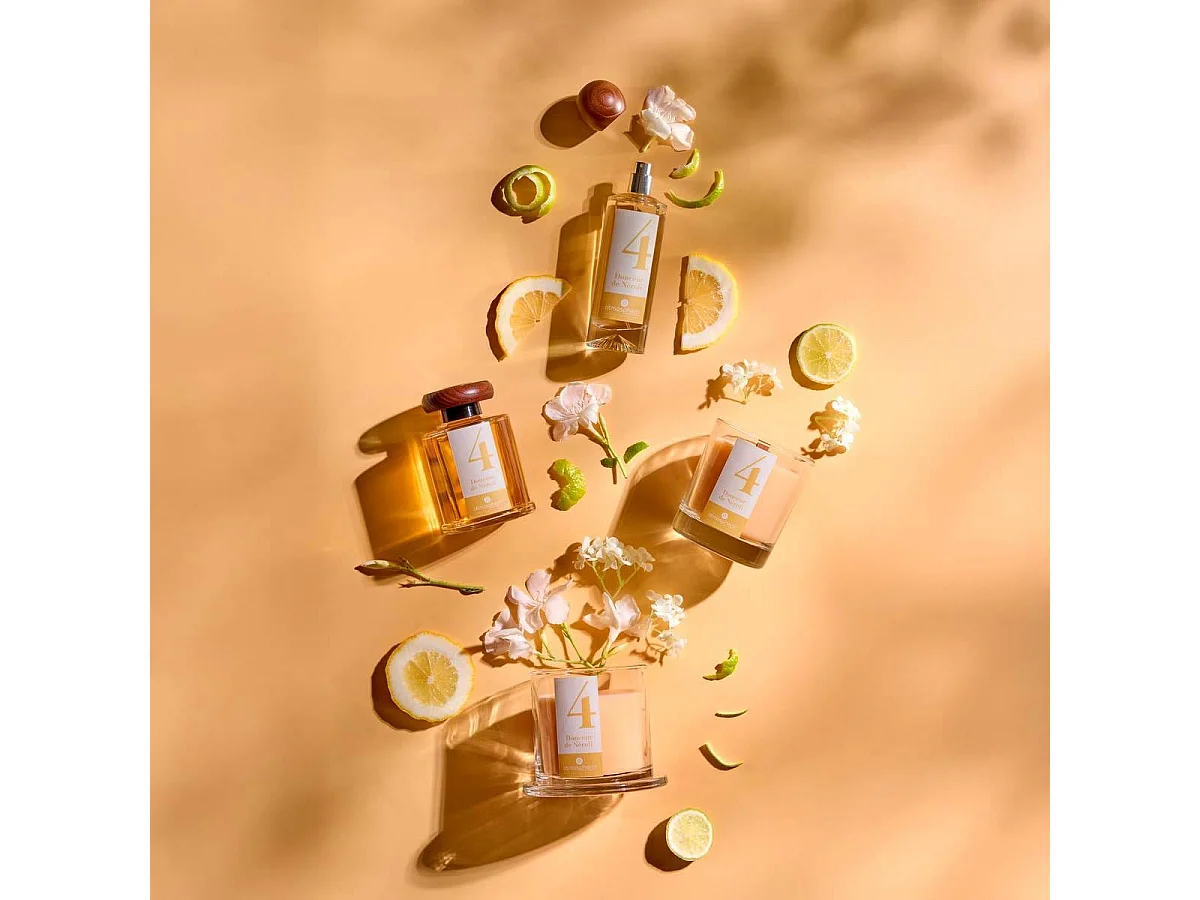 Bougie Parfumée en Verre "Numia" 180g Douceur de Néroli