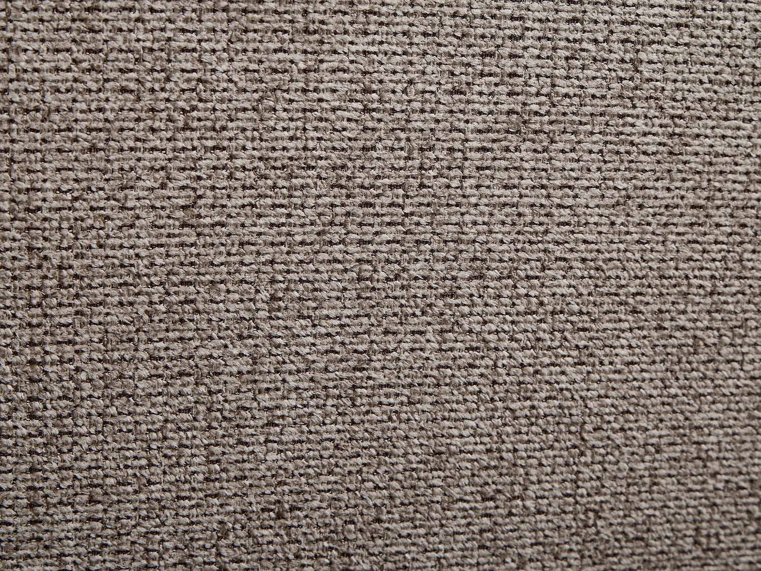 Lit coffre 180 x 200 cm - Tissu texturé - Taupe + matelas - FORIOSY