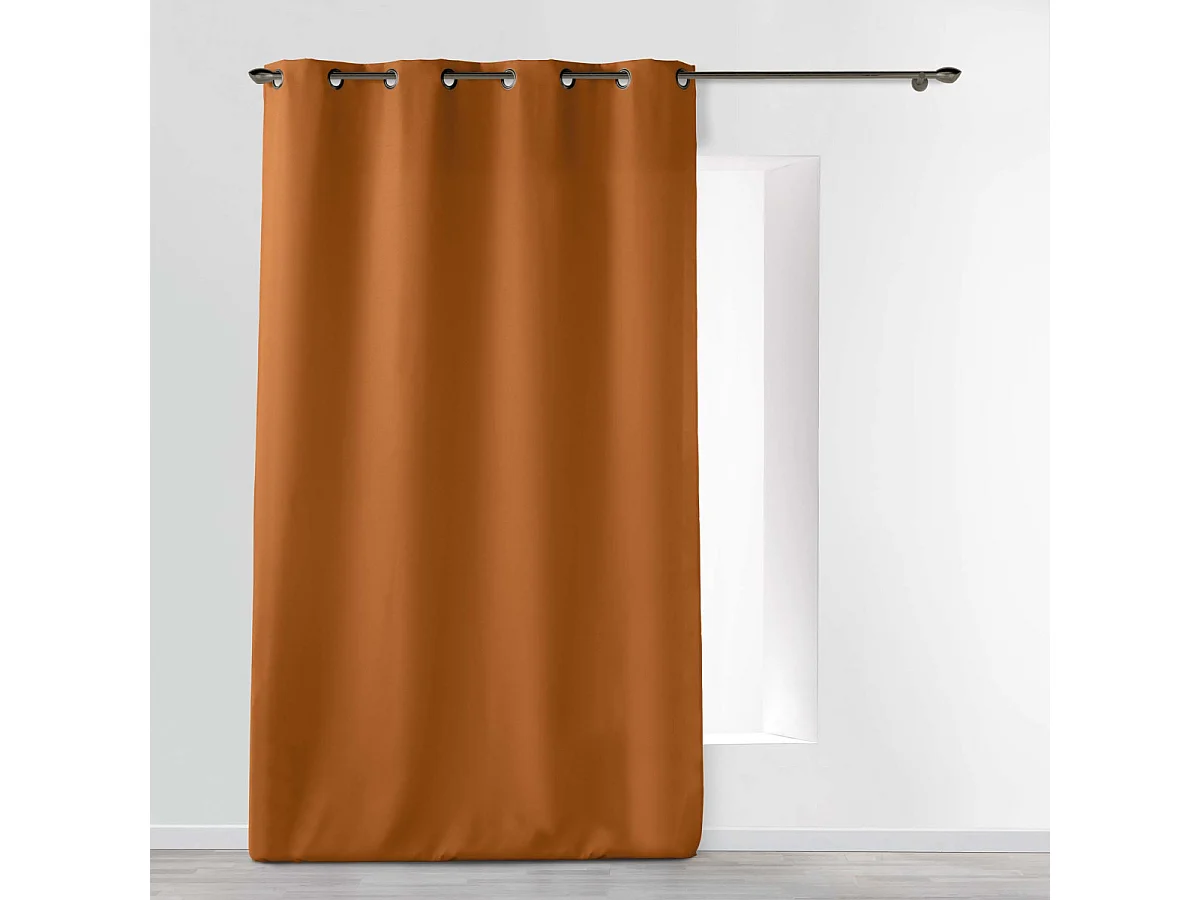 Rideau à Œillets "Essentiel" 140x280cm Camel