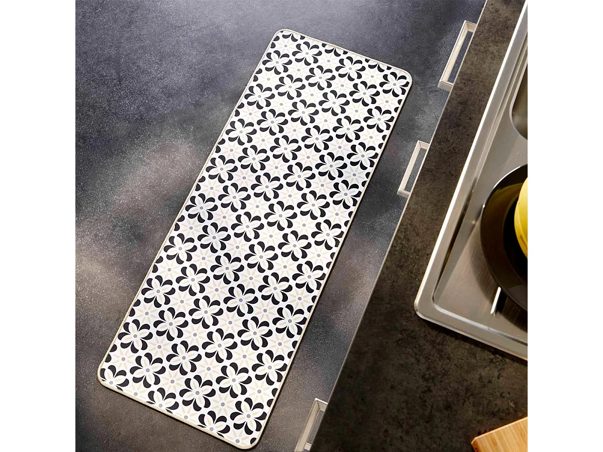 Tapis Déco Imprimé "Solaris" 45x120cm Multicolore