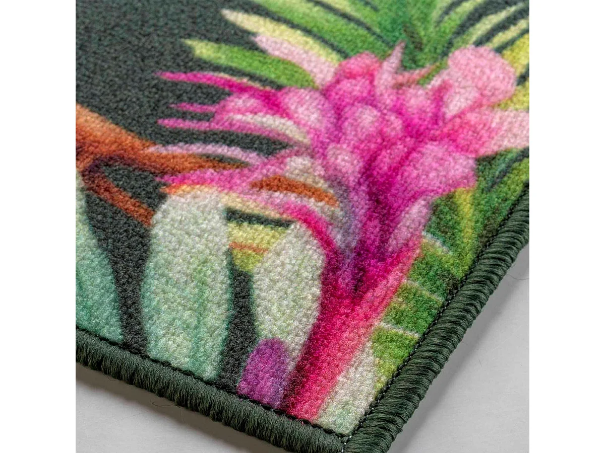Tapis Déco Imprimé "Noumea" 40x60cm Multicolore