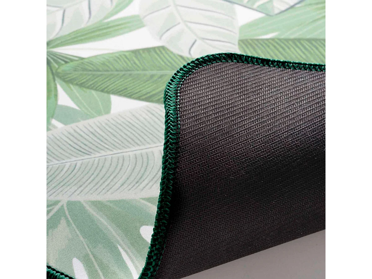 Tapis Déco Imprimé "Ardenia" 45x75cm Vert
