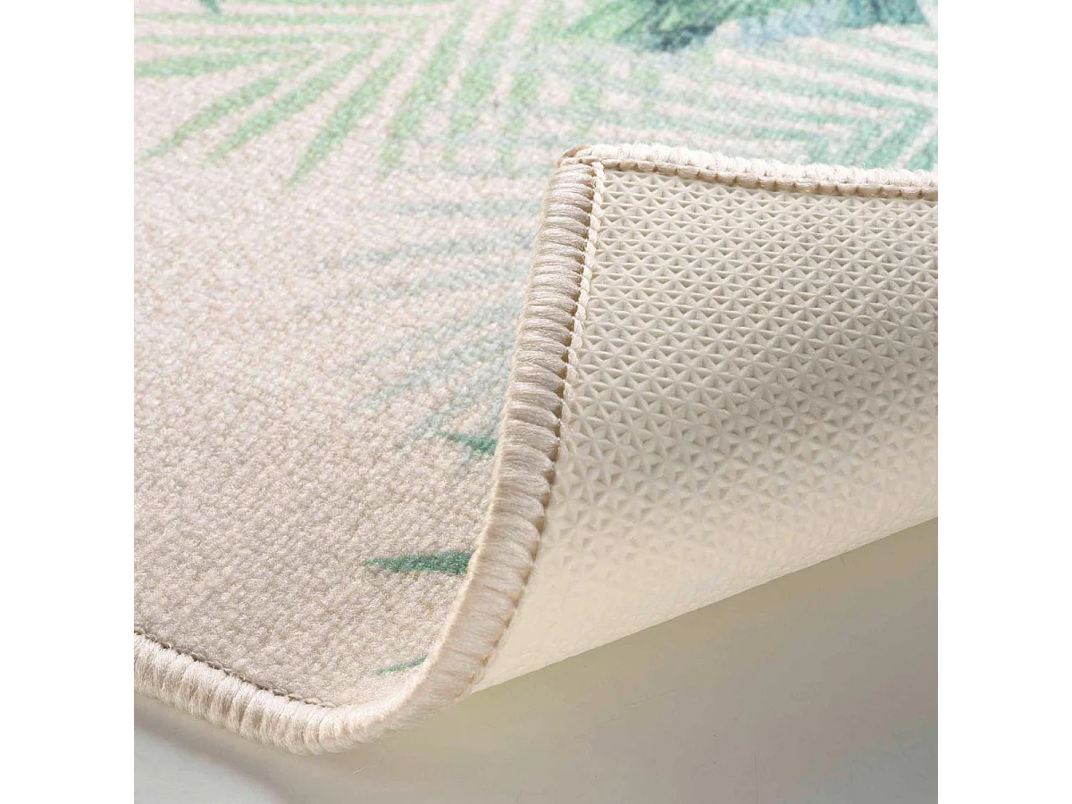 Tapis Déco Imprimé "Native" 50x80cm Vert