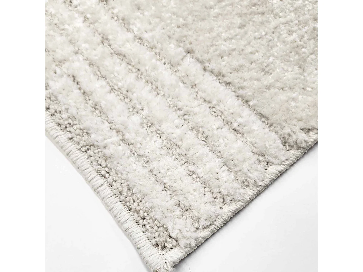Tapis Déco en Relief "Jalisco" 160x230cm Naturel