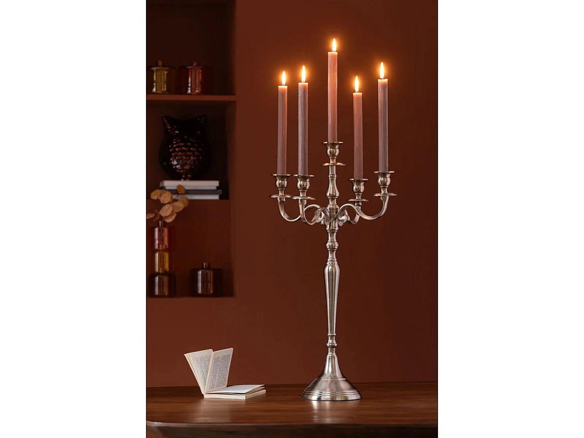 Chandelier en Métal "Genaro" 63cm Rose Doré