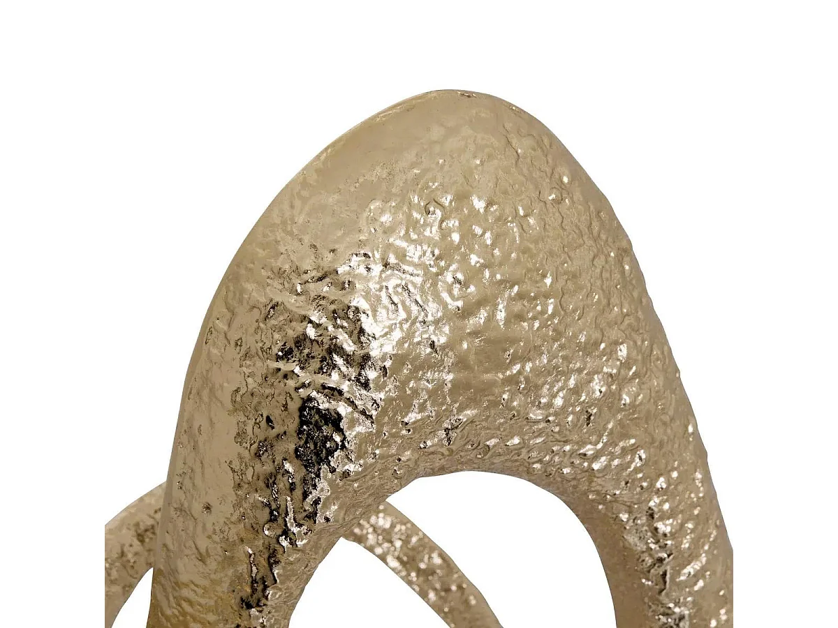 Forme Organique Déco "Dana" 34cm Doré