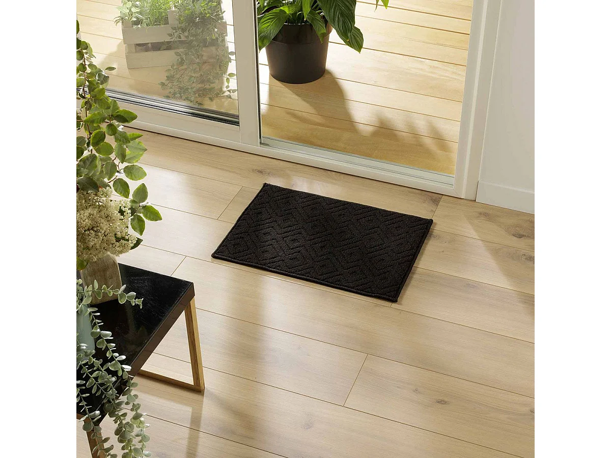 Tapis Multi-Usage Tissé "Losi" 40x60cm Noir