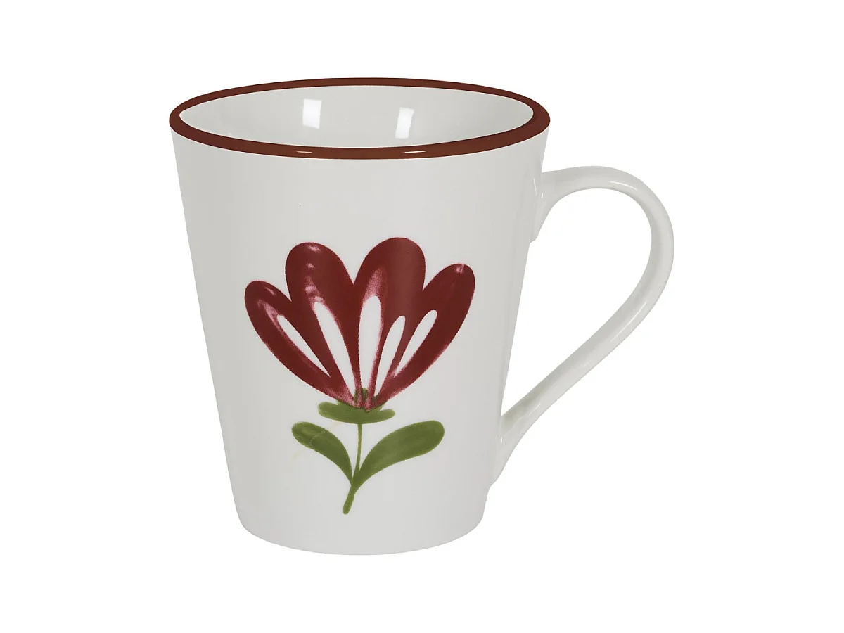 Lot de 6 Mugs "Edith" 30cl Multicolore