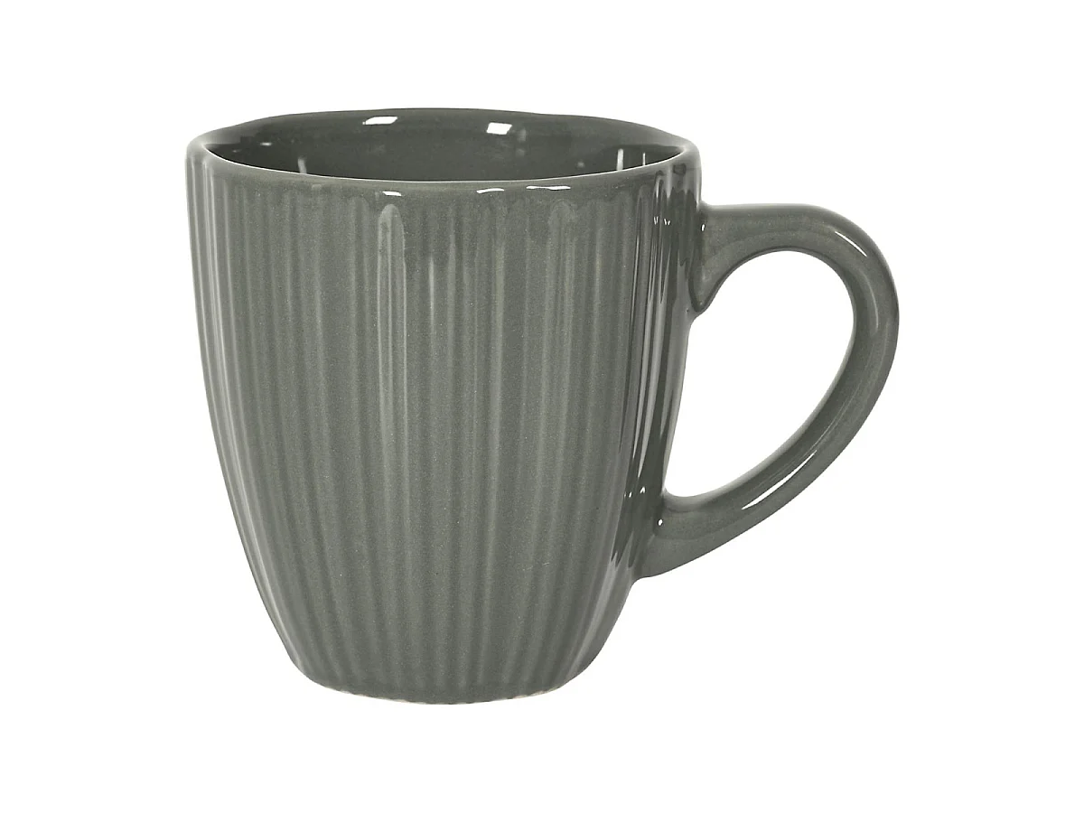 Lot de 6 Mugs "Calista" 33cl Gris