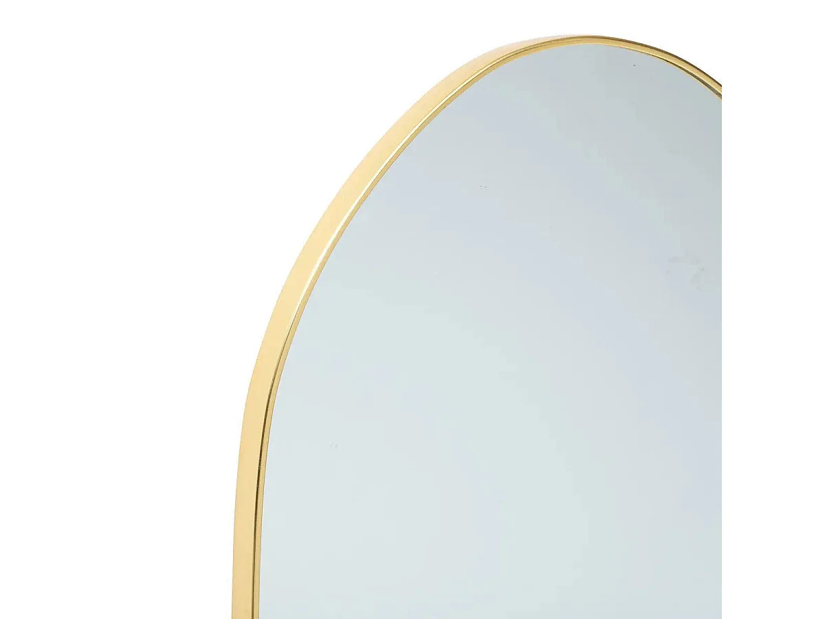 Miroir Mural Déco "Roman" 39cm Or