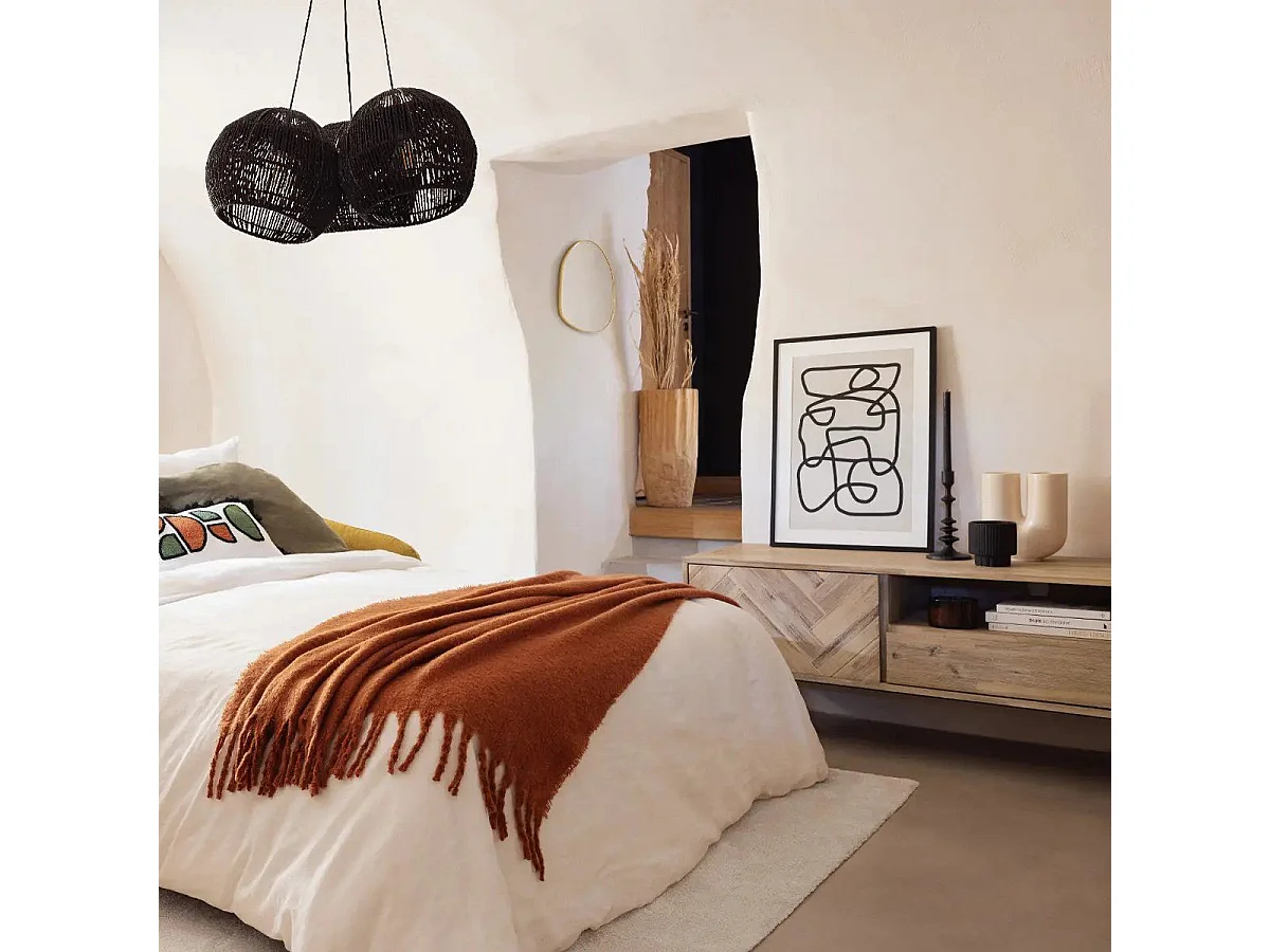 Miroir Mural Déco "Roman" 39cm Or