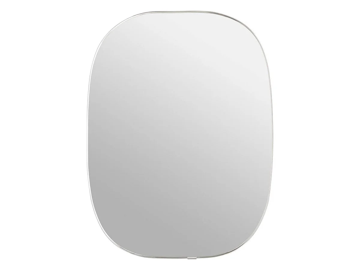Lot de 4 Miroirs Muraux "Roman" 40cm Argent