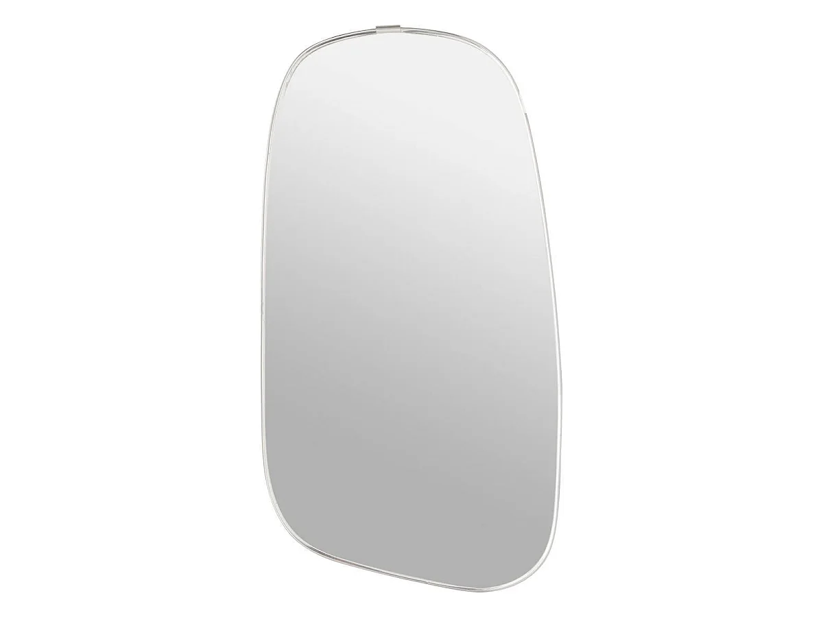 Lot de 4 Miroirs Muraux "Roman" 40cm Argent