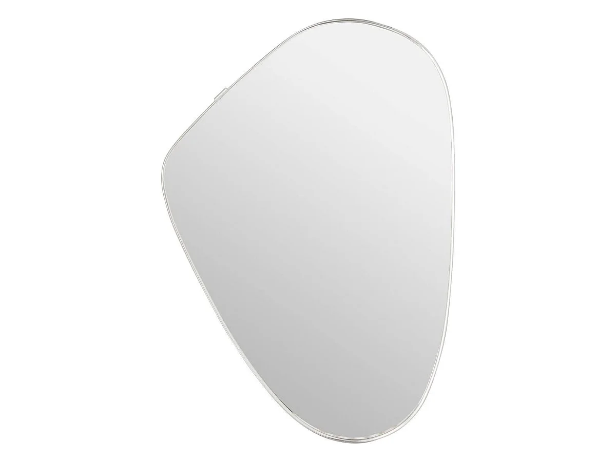 Lot de 4 Miroirs Muraux "Roman" 40cm Argent