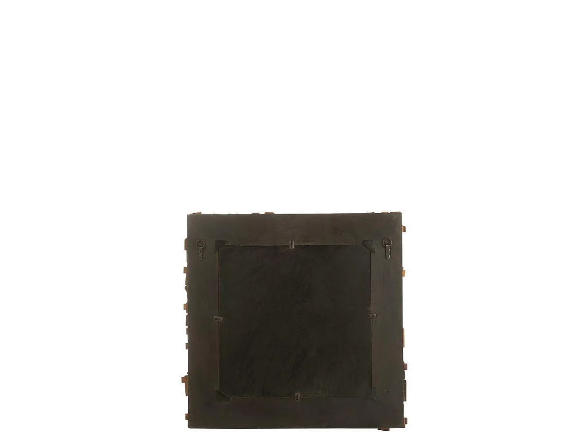 Miroir Mural en Bois "Syma" 90cm Marron