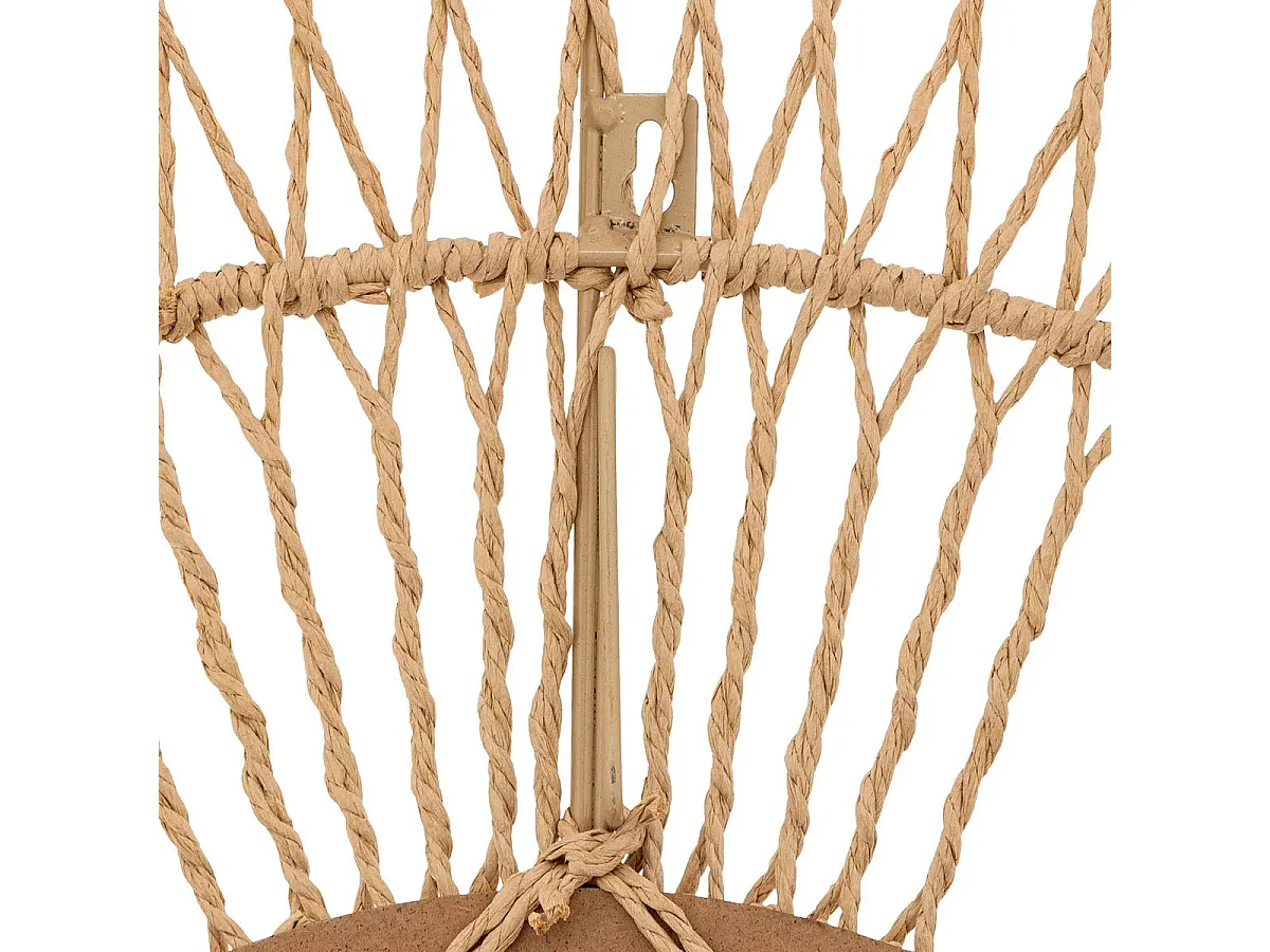 Miroir Déco Corde "Millie" 75cm Naturel