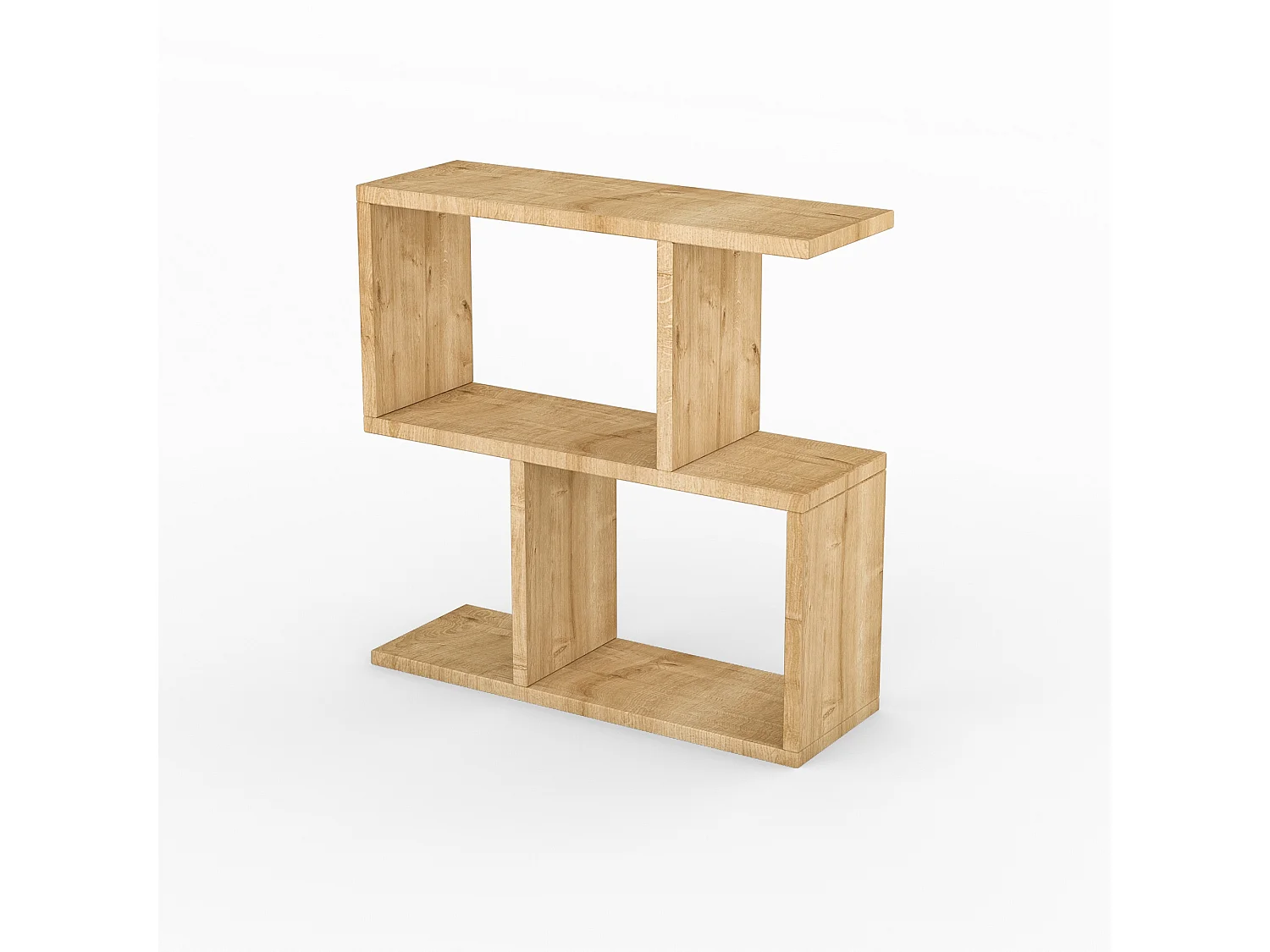 Table d'appoint en bois "Life" - 60 x 20 x 60 cm - Chêne