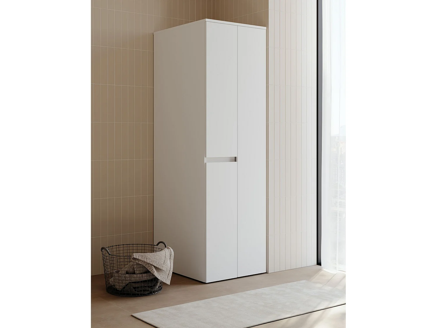 Armoire de Salle de Bain "Solis 60" -  cm - Matte White
