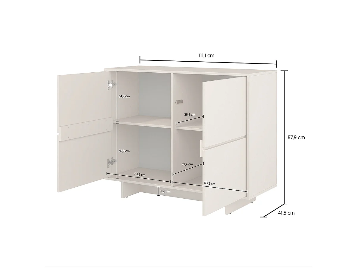 Tadao Kashmir 2-Door Sideboard