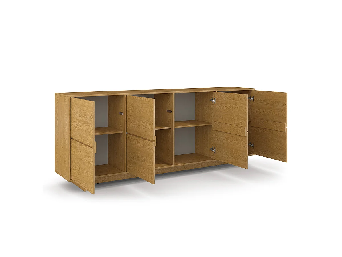 4-türiges Sideboard Tadao Holz