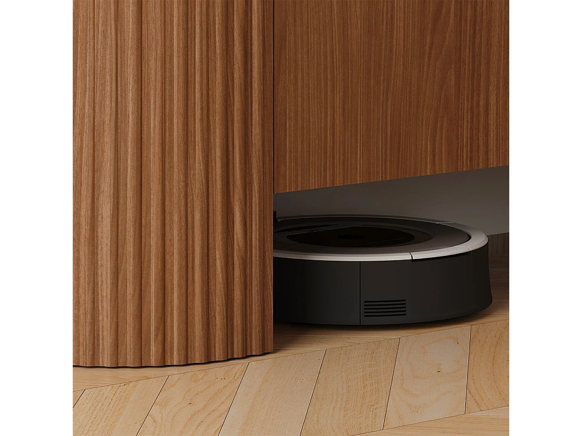 Buffet 1 porte 3 tiroirs Canopée Bois foncé