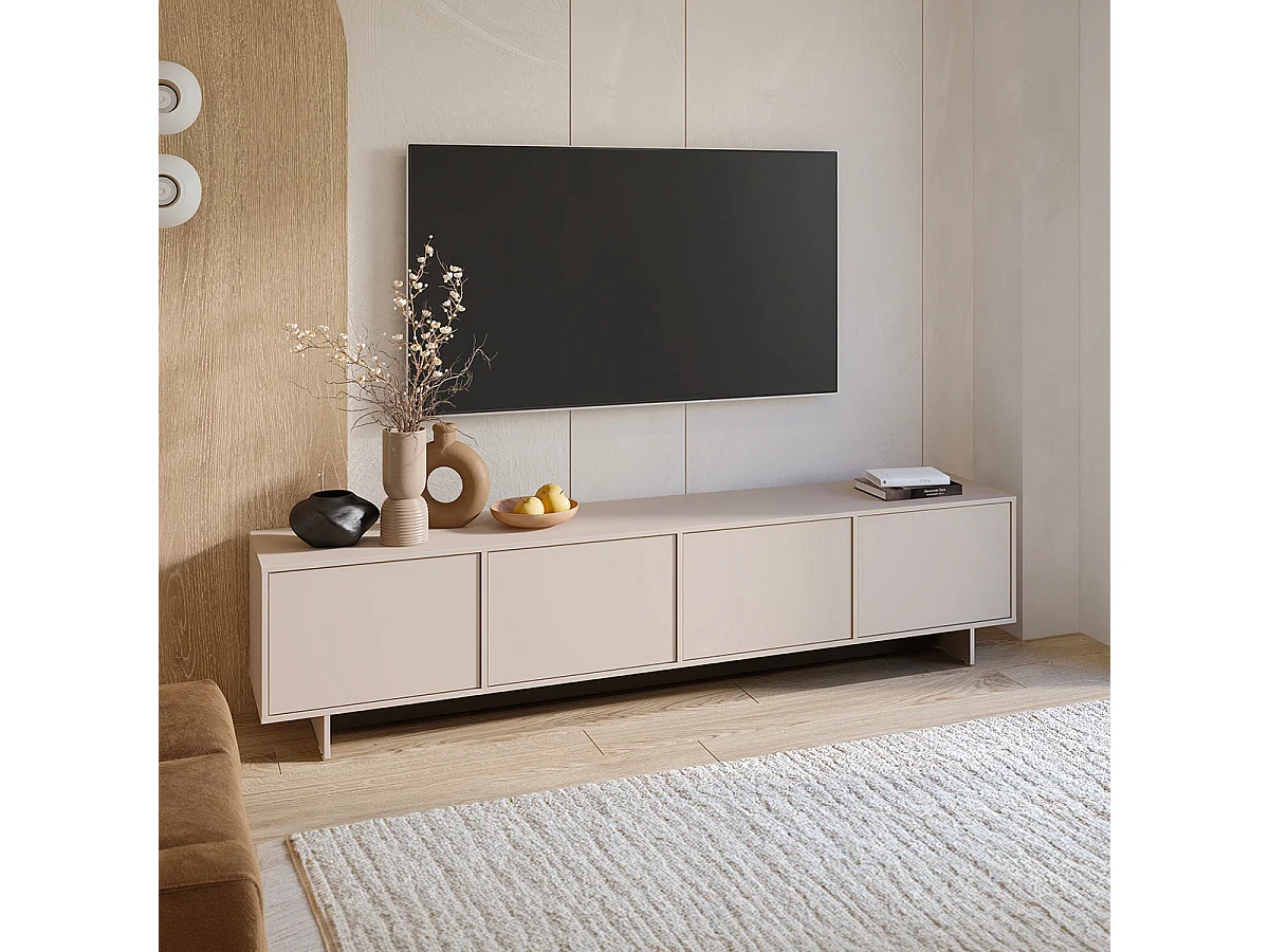 TV-møbel med 4 døre 221 cm Tadao Kashmir