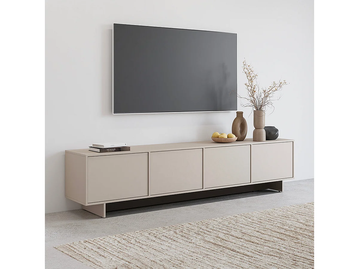 TV-møbel med 4 døre 221 cm Tadao Kashmir