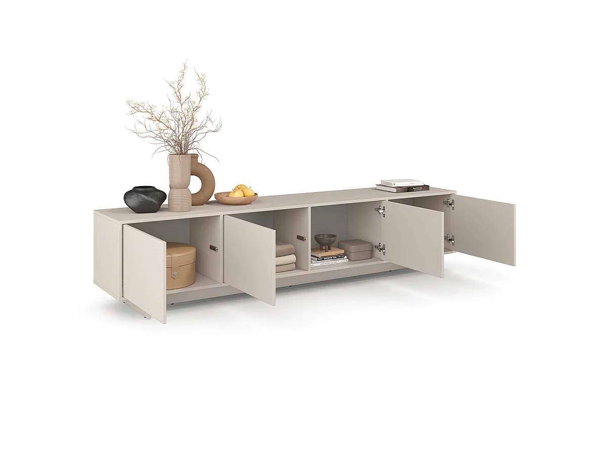 TV-møbel med 4 døre 221 cm Tadao Kashmir