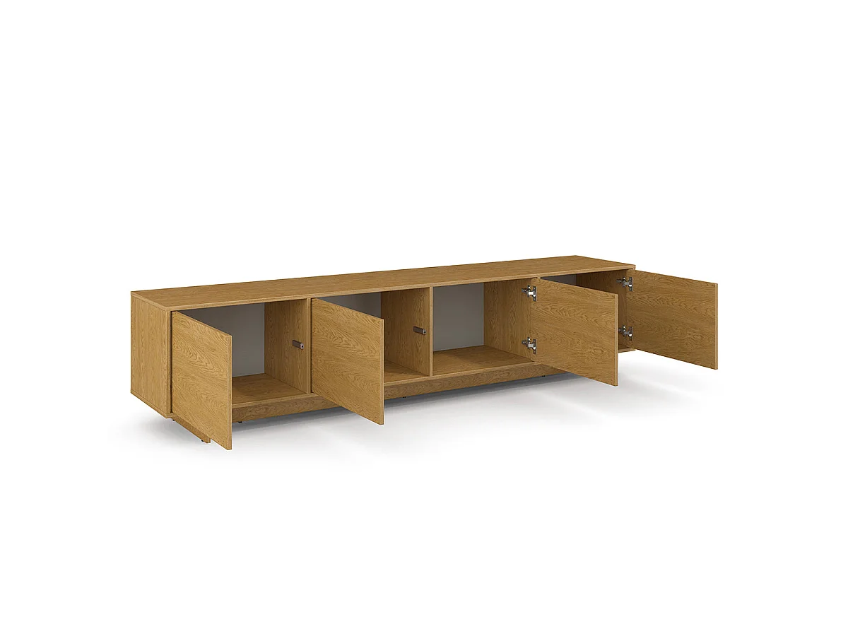 4-türiger TV-Schrank 221 cm Tadao Holz