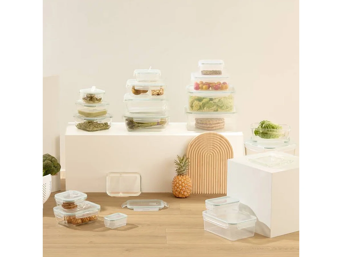 Boîte de Conservation "Clipeat" 2,16L Transparent