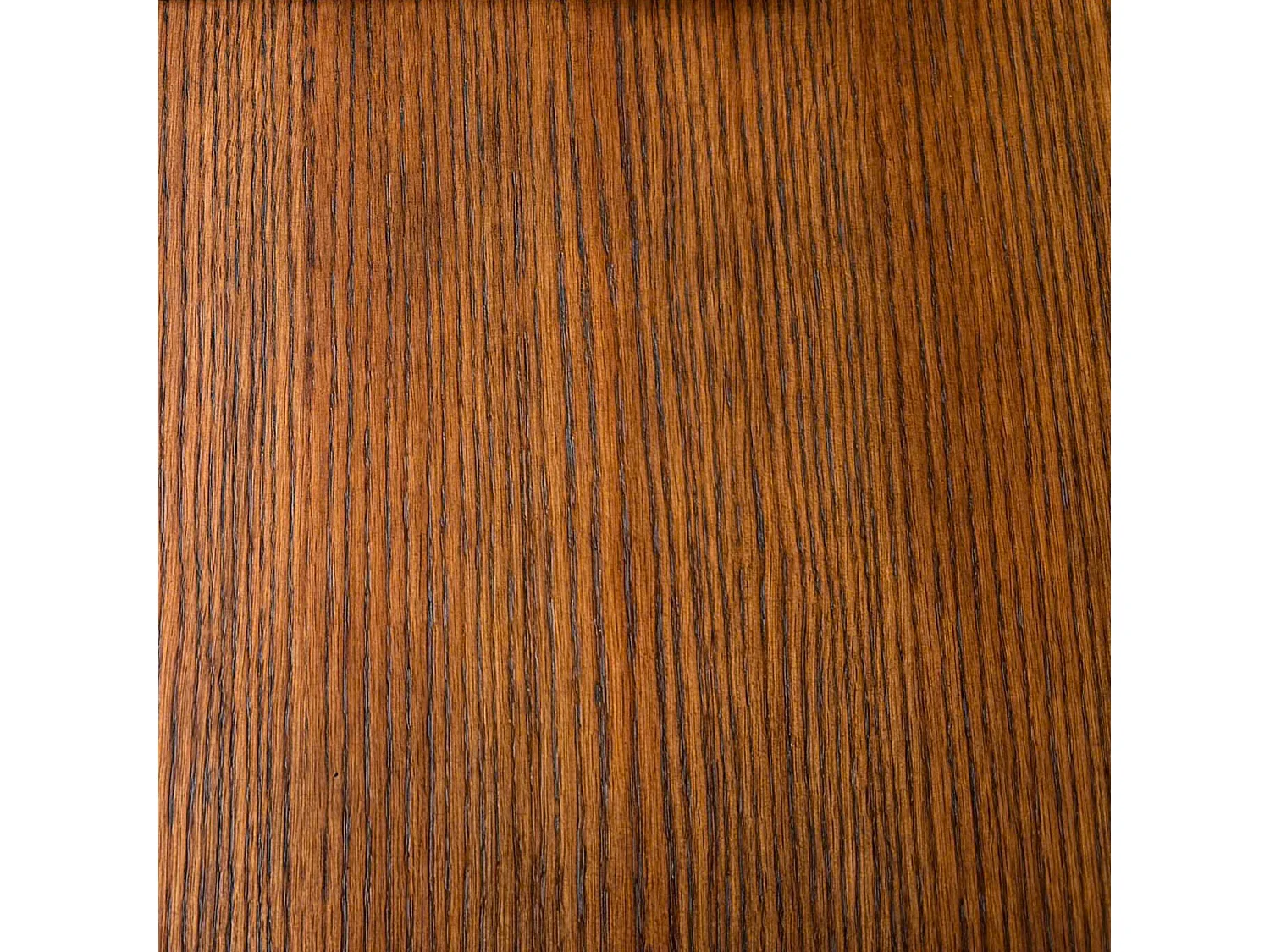 Table à manger rectangle extensible bois d'hévéa placage chêne 6-10 places noyer - Félicie