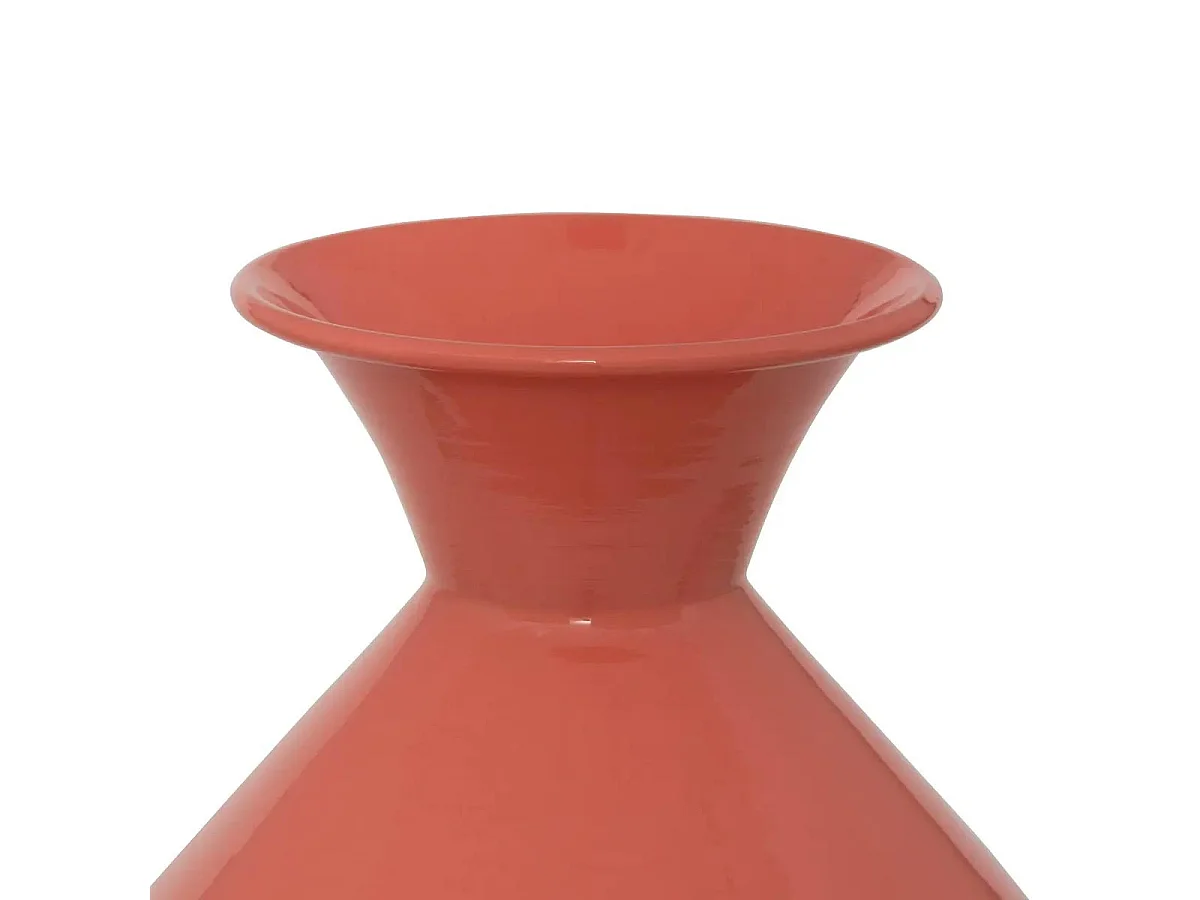 Vase Déco en Métal "Kian" 25cm Rose Fuchsia