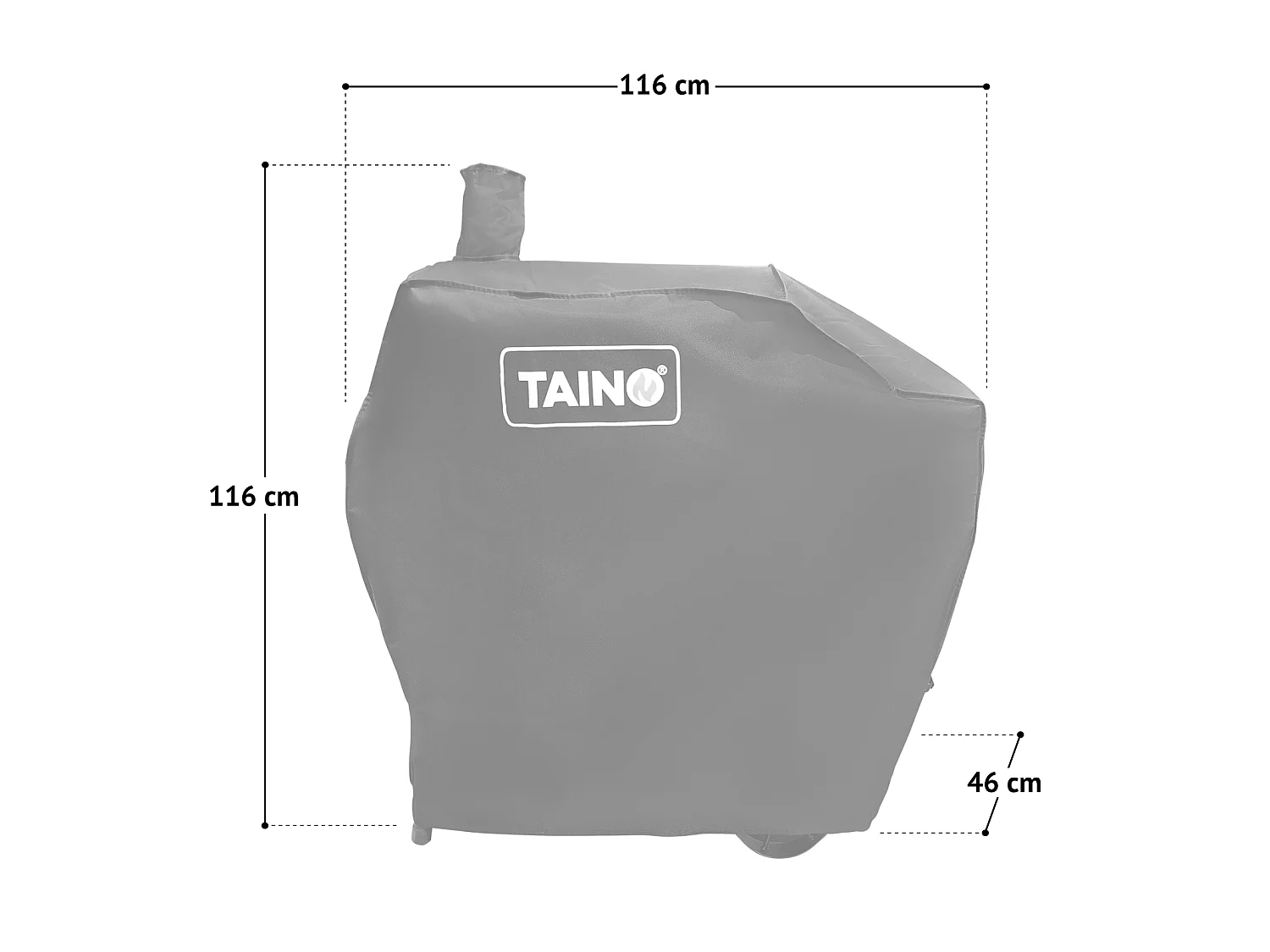 Ensemble fumoir TAINO KAMAYO support pour four fumoir barbecue au charbon de bois petit barbecue