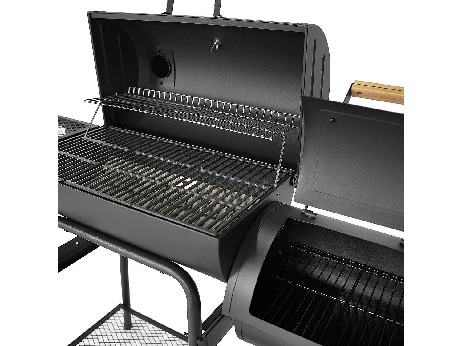 Ensemble fumoir TAINO KAMAYO support pour four fumoir barbecue au charbon de bois petit barbecue